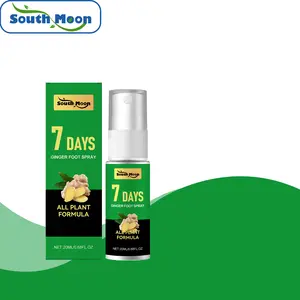 South Moon Ginger Foot Spray: Gentle, moisturizing, and refreshing foot care spray for soft, supple heels.