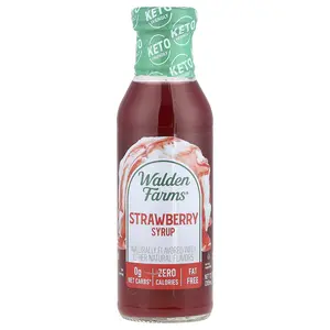 Walden Farms Strawberry Syrup, 12 fl oz (355 ml) Walden Farms Strawberry Syrup, 12 fl oz (355 ml)