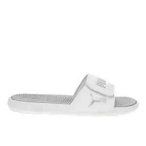 PUMA Womens Cool Cat 2.0 V Slide Casual Sandals Casual - White