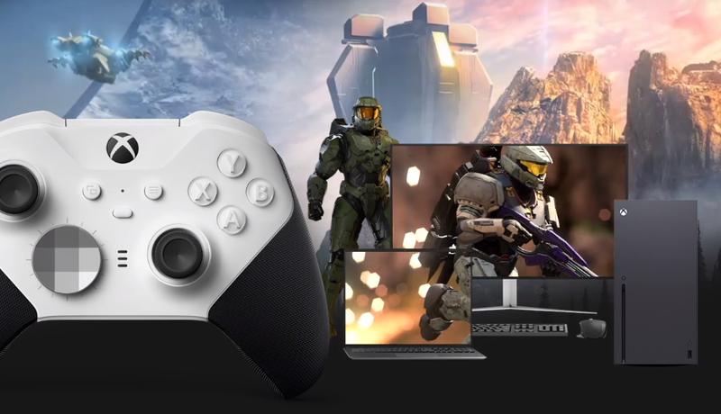 [Price Drop] Microsoft Xbox Elite Series 2 Wireless Controller - White Accessories Game Console