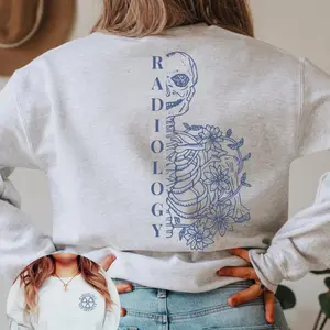 Radiology Department Sweatshirt • Radiology Skeleton Work Sweater • RAD Tech Gifts • Xray Tech • Xray Technologist Graduation Gifts • MRI CT