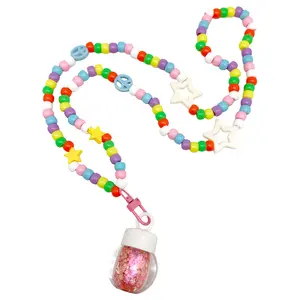 Popstar Interchangeable Glitter Kandi Necklace