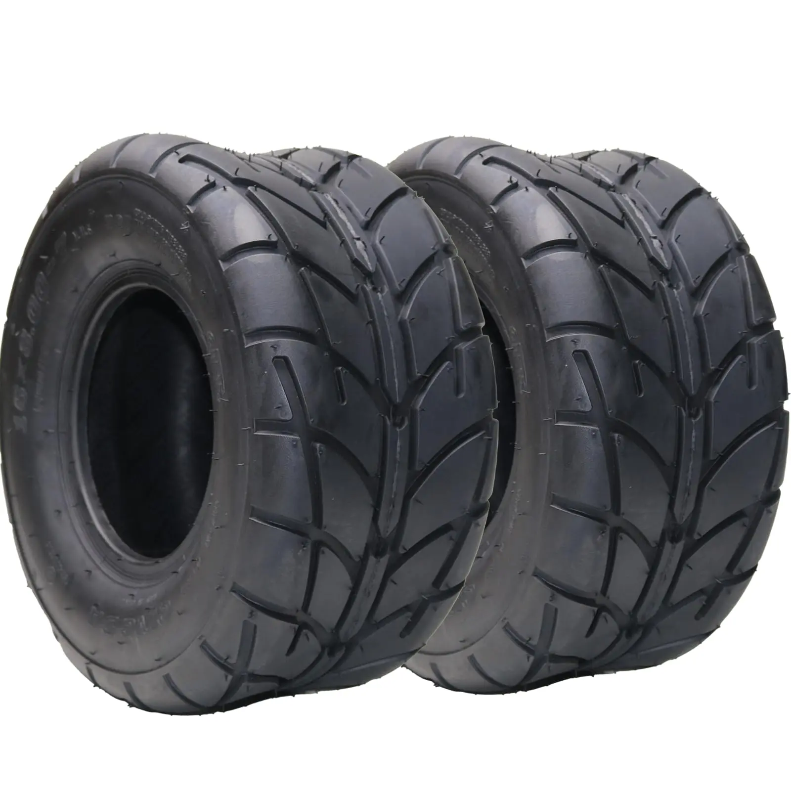 Garvee 18x9.50-8 ATV Tires 4PR All-Terrain Tubeless Tires for ATV UTV Trail Sand Mud Off-Road Use, 2 Pack