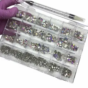 Nail Rhinestone Box (1000pcs)