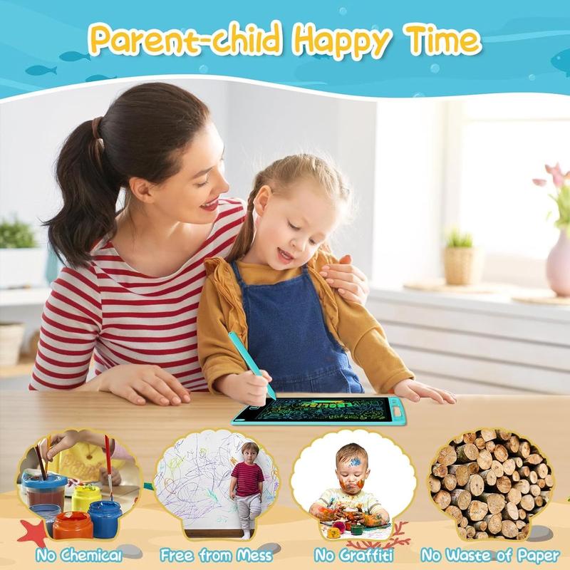 3 Pack LCD Writing Tablet 8.5 Inch Erasable Drawing Pad Toys for Kids Reusable Colorful Electronic Doodle Board Educational and Learning Gifts Drawing Board 10" 3 Pack LCD Writing Tablet 8.5 Inch Erasable Drawing Pad Toys for Kids Reusable Colorful Electronic Doodle Board Educational and Learning Gifts Drawing Board 10"