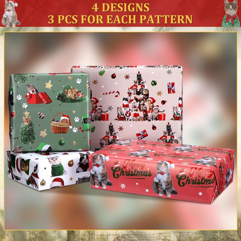 12 Pcs Valentine Gift Wrapping Paper 20 × 28 Inches Not Roll Vintage Funny Animal Gift Wrap Folded Flat with Cute Puppy Love Heart Patterns for DIY Crafts Galentine's Day Birthday Holiday Xmas Party Celebration Supplies