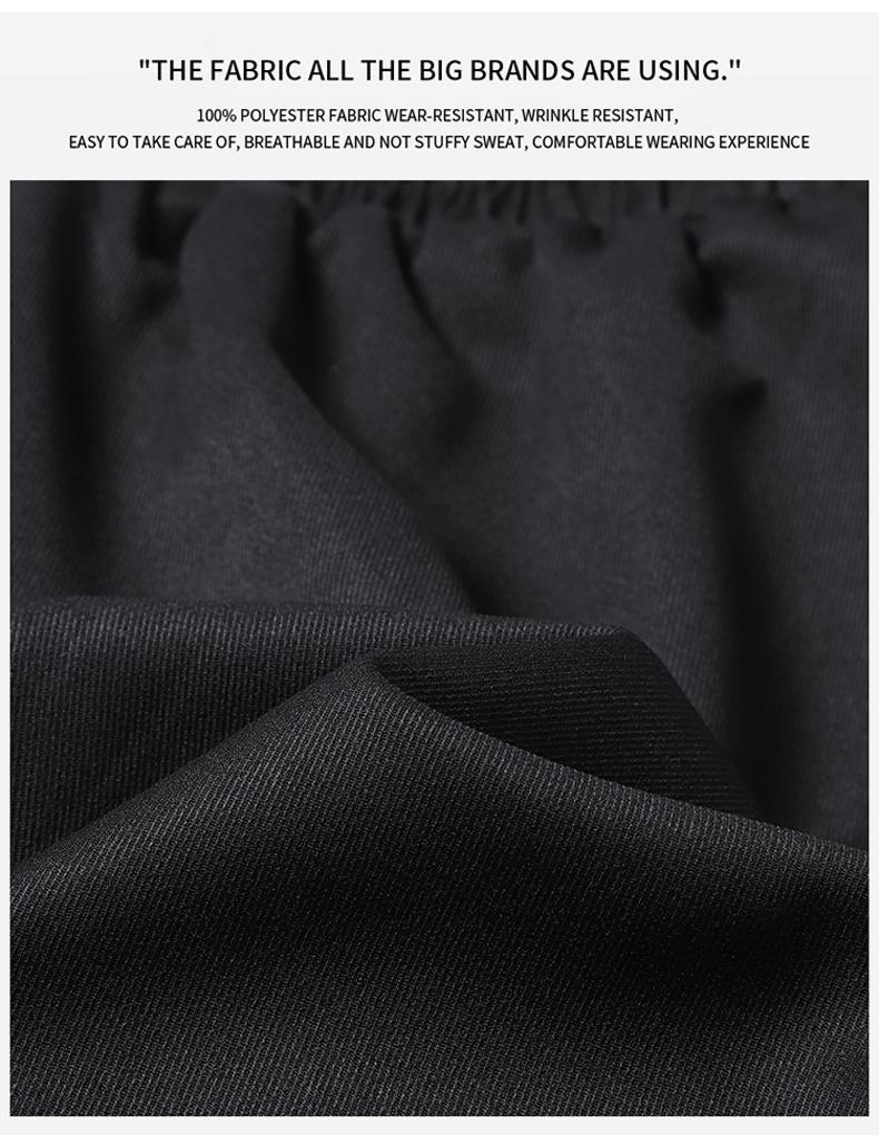 Men’s lightweight cargo pants for spring/summer/autumn — outdoor long pants with multiple pockets, featuring a belt loop closure and a no-zip, non-stretch design; suitable for work (solid color); machine washable.