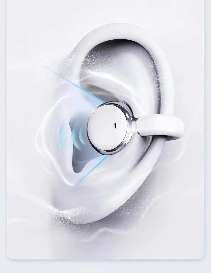 Fluffdrip Q10 2026 Wireless Earbuds 2 Pairs Clip-On Sleep TWS Couples Fashion Mini Headset Music Gaming Deep BassClip-on Sleep earbuds Stereo HD Calling  for Android iPhone Sports Earpieces tiny size invisible earbuds 2-in-1 wireless bluetooth twins