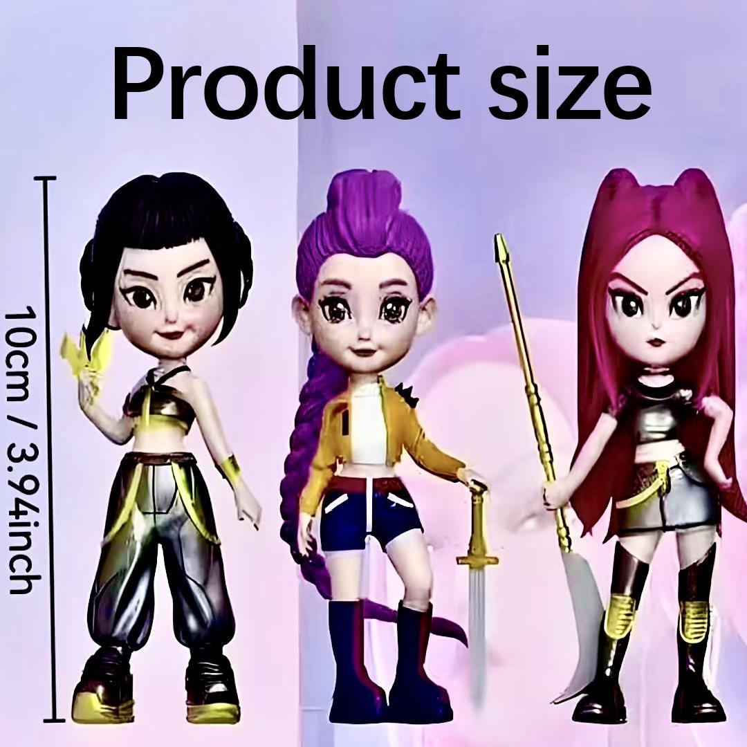 6-Piece Figurine Set（bagged） – Anime Model Toy Decorations, perfect for home collections and office desk display. An excellent gift choice for Christmas and New Year.