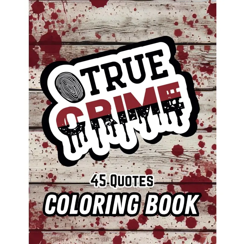 True Crime Coloring Book: 45 Fun Quotes for Forensics Fans. Solve crimes from your couch while relaxing and coloring these beautiful floral pages. ... adds depth and dimension to your artwork. Paperback – January 29, 2024