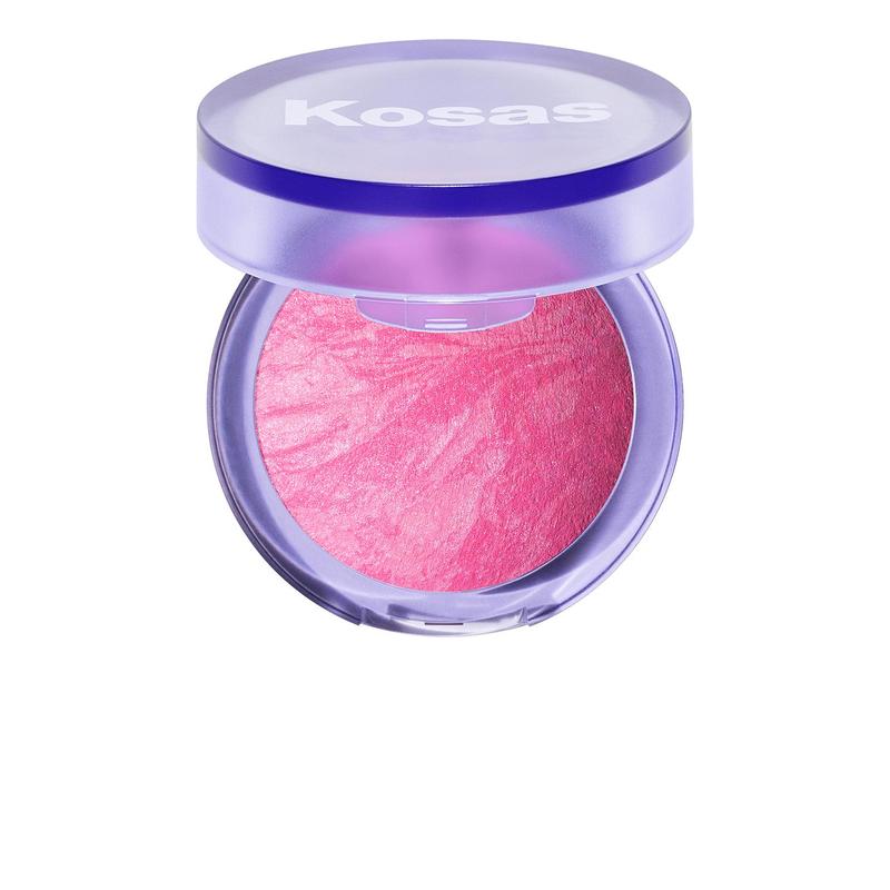Kosas Blush Is Life Baked Dimensional + Brightening Blush in Butterflies Kosas Blush Is Life Baked Dimensional + Brightening Blush in Butterflies