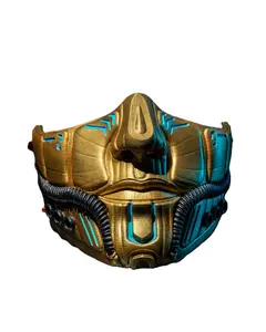 Metropolis Mask – Futuristic 3D Printed Sci-Fi Mask