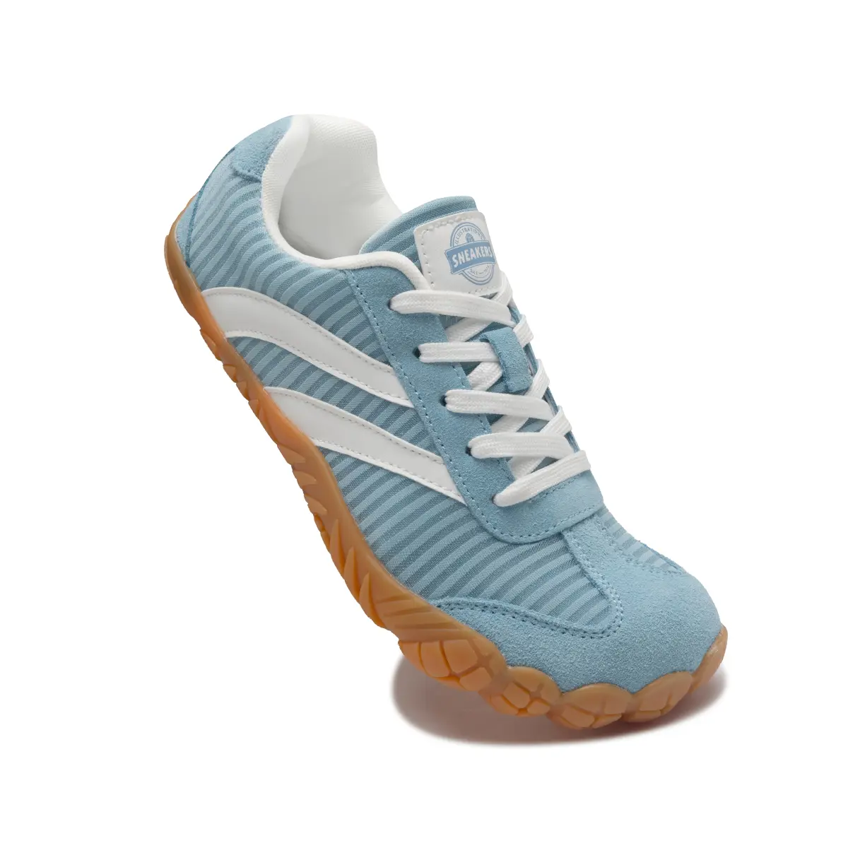 Reazuoy 2026 Women's Barefoot Shoes, Wide Toe Box Barefoot Walking Shoes, 0-Drop Flexible Work Shoes for Women, Bunion-Friendly, Breathable Lightweight Knit Sneakers, Non-Slip Outsole, Summer White Footwear Barefoot Shoes for gym Hiking Fashion Footwear S