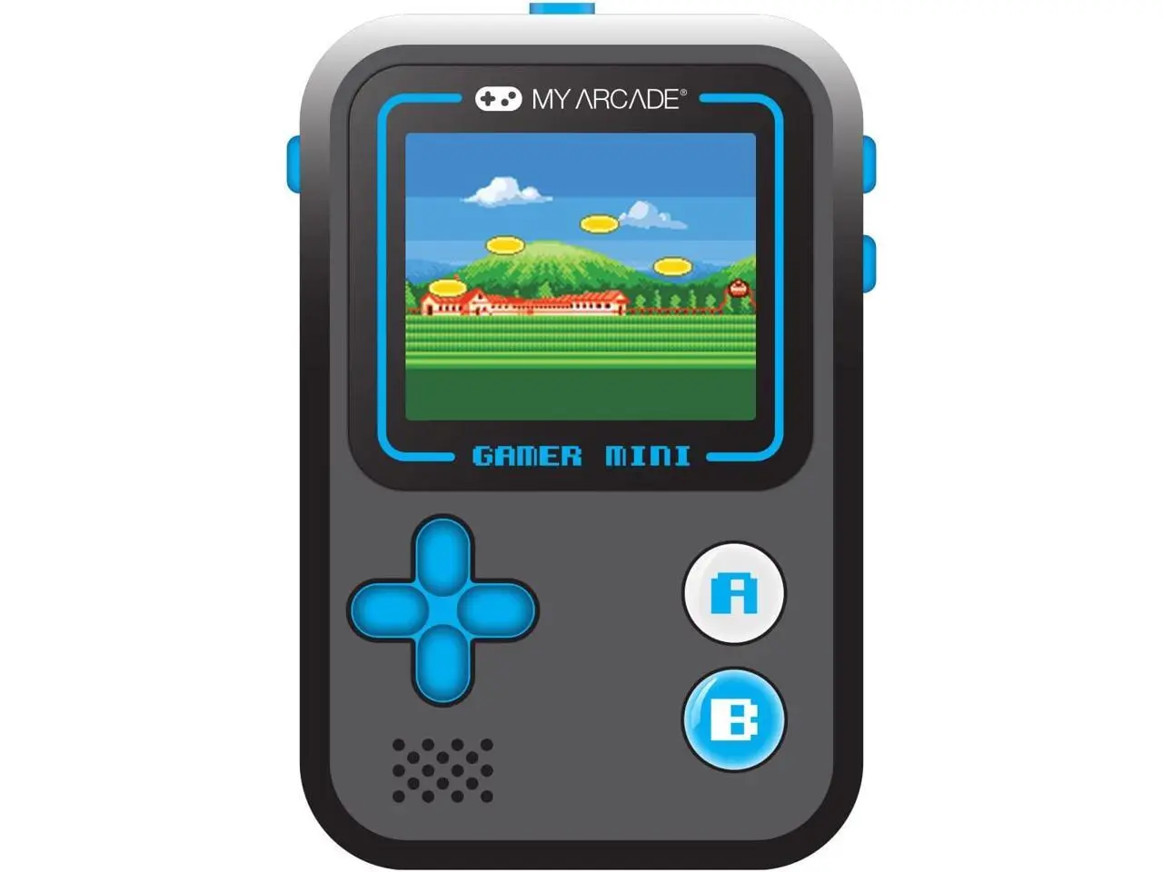 My Arcade Gamer Mini Classic Portable Handheld with 160 Games 1.8" LCD - Blue