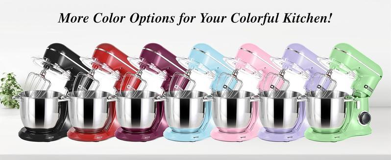 KITCHEN IN THE BOX Stand Mixer 4.5QT & 5QT | 10-Speed Electric Food Mixer for Baking & Cooking | Includes Whisk, Dough Hook & Beater | Durable & Powerful | Kitchenware & Home Appliances