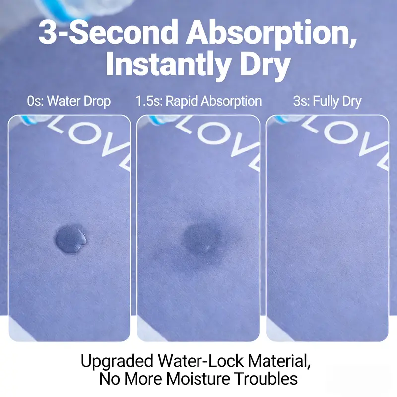 Bathroom Toilet Mat, 3-Piece Set, Quick-Drying Water-Absorbing Floor Mat, Rubber Anti-Slip Bottom Design, Suitable For Bathroom, Washbasin, Toilet, Kitchen, Living Room, Beside The Bathtub, Laundry Room, Bathroom Decoration. Bathmat Bathroom Toilet Mat, 3-Piece Set, Quick-Drying Water-Absorbing Floor Mat, Rubber Anti-Slip Bottom Design, Suitable For Bathroom, Washbasin, Toilet, Kitchen, Living Room, Beside The Bathtub, Laundry Room, Bathroom Decoration. Bathmat