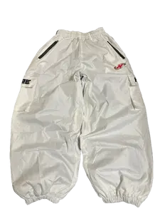 White CORTEX Baggy Snow Pants