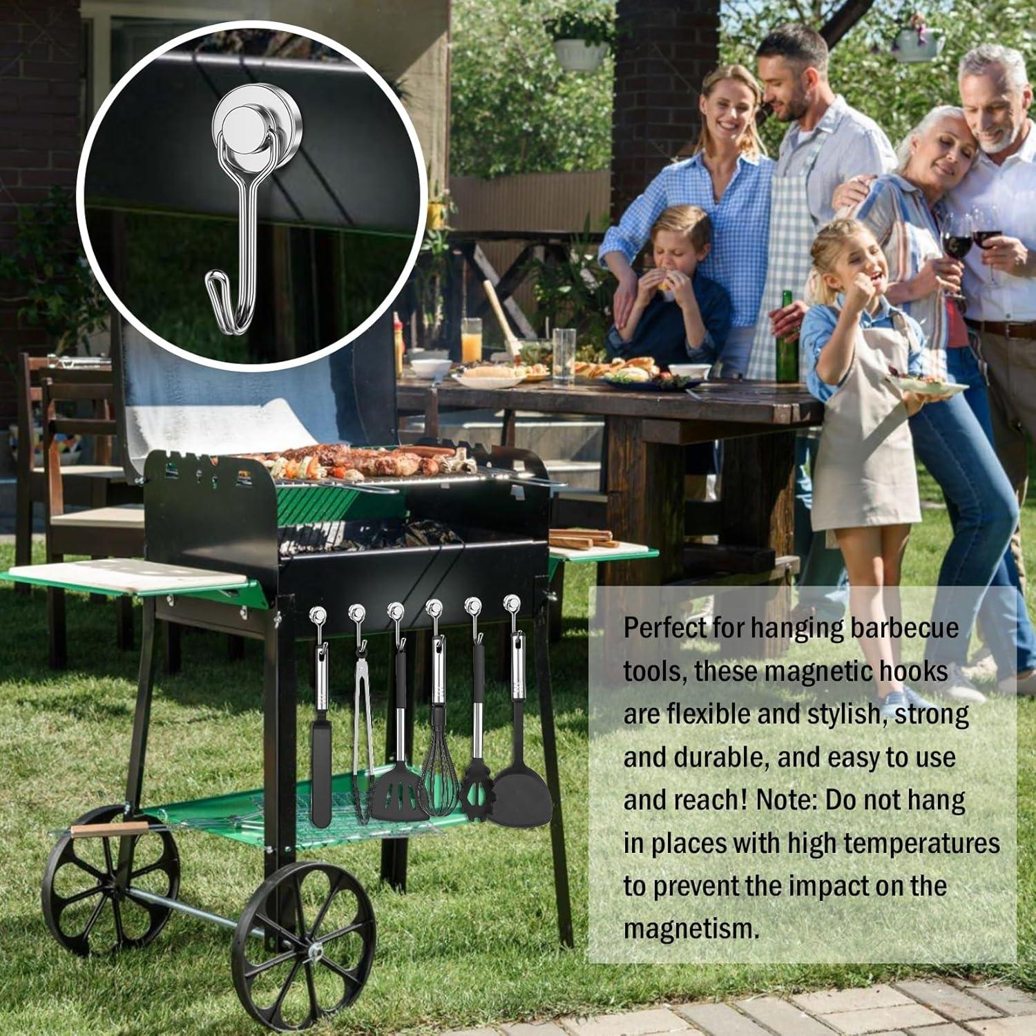 8/16 Pack Swivel Swing Magnetic Hooks 30LBS – Strong Neodymium Hooks for Cruise Cabins, Kitchen, Fridge & Other Magnetic Surfaces, Cruise 2026