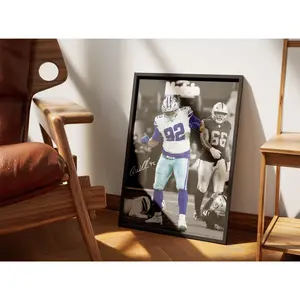 [ SALE UP 45% - UNFRAMED POSTER ] Quinnen Williams Poster, Signed Football Poster, Athlete Wall Art, Sports Fan Decor