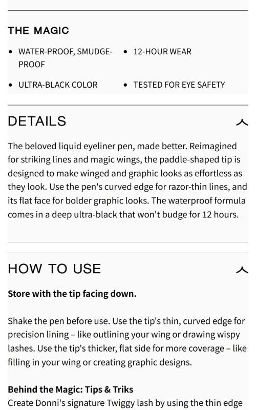 MAGIC FLIK | Calligraphy Liquid Eyeliner Pen for Effortless One-Flick Wings - HALF MAGIC Eyeliner Lipliner Eyeliner Lipliner