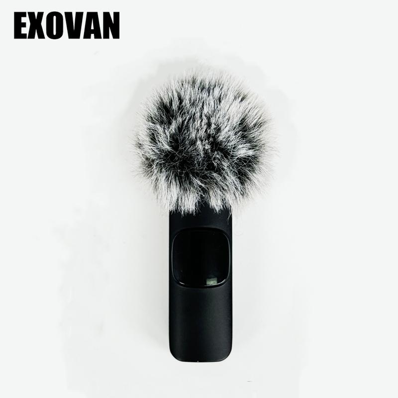 Wireless mini Microphone for iPhone/Smartphone, 2 Mini Lapel Microphones with Clearer Audio for Video Recording, Interview, Vlog，Noise Reduction Device Noise Cancellation Stereo Wireless vlogging tools handheld high quality audio