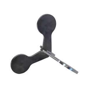 Jumping Jack Reactive 3/8" AR500 Steel Target - 4" Paddles - Welded