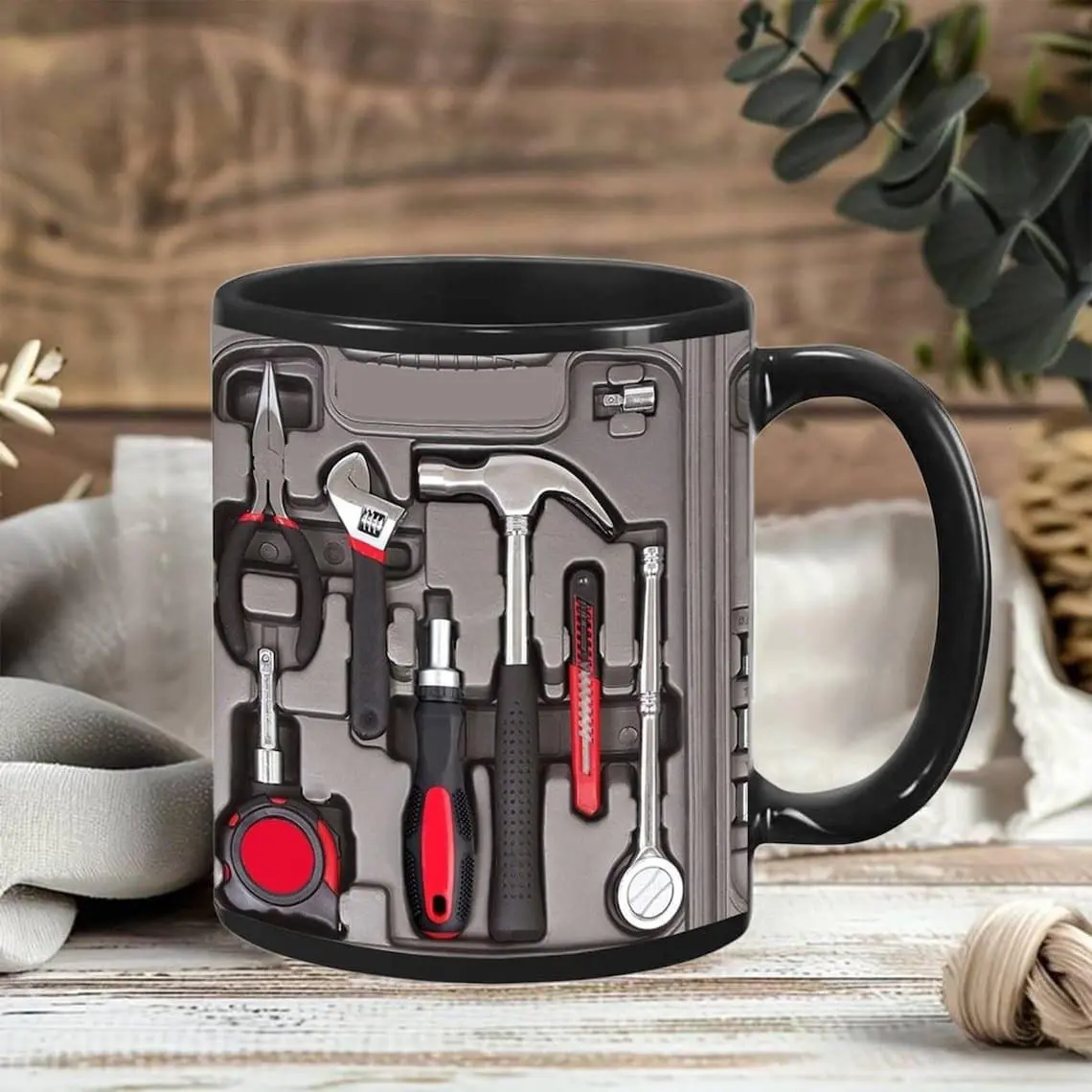 [Sale off up to 50%] Toolbox Coffee Mug – Mechanic Tool Mug, Garage Workshop Gift for Dad, Handyman Cup, 11oz & 15oz ceramic mug