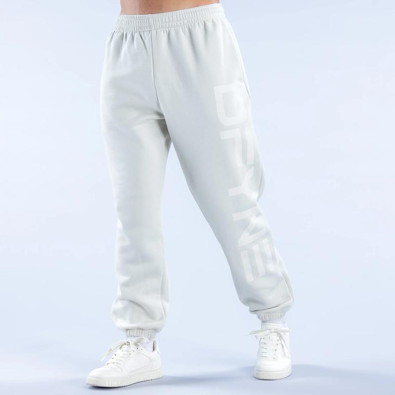 Signature Men's Cuffed Jogger - Oversized Fit with Side Pockets - 65% Cotton 35% Polyester - Cool Wash Separately