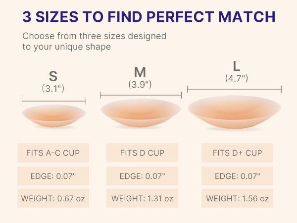 Shapellx Women Silicone Nipple Pasties Reusable Lightweight Multi-colored underwear accessories Womenswear Bra Creator