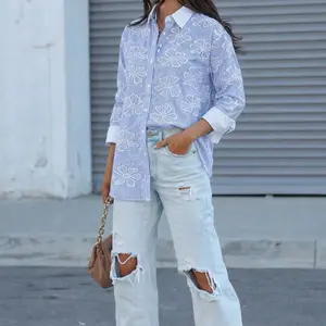 Blue long sleeve shirt Blue long sleeve shirt