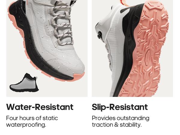 NORTIV 8 Women's Lightweight Hiking Boots Waterproof Trekking for Outdoor Footwear Rubber Outsole Eva Foam Insole Mesh Lining