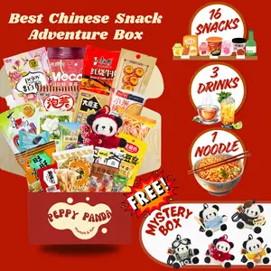 Peppy Panda Snack Adventure Box (Free Panda Charm)