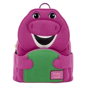 Loungefly Barney Cosplay Mini Backpack with Moving Tail