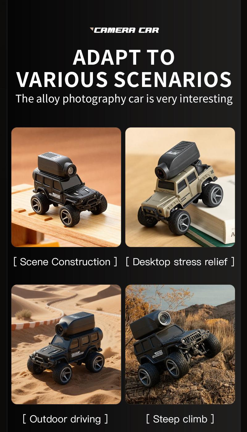 KF32 Alloy Mini Remote Control Car, 1:64 scale RC car/truck, 2.4G wireless design, equipped with a 720P FPV camera and WiFi APP control, USB charging, durable metal construction, suitable for indoor and outdoor play, a great gift for children and adults KF32 Alloy Mini Remote Control Car, 1:64 scale RC car/truck, 2.4G wireless design, equipped with a 720P FPV camera and WiFi APP control, USB charging, durable metal construction, suitable for indoor and outdoor play, a great gift for children and adults