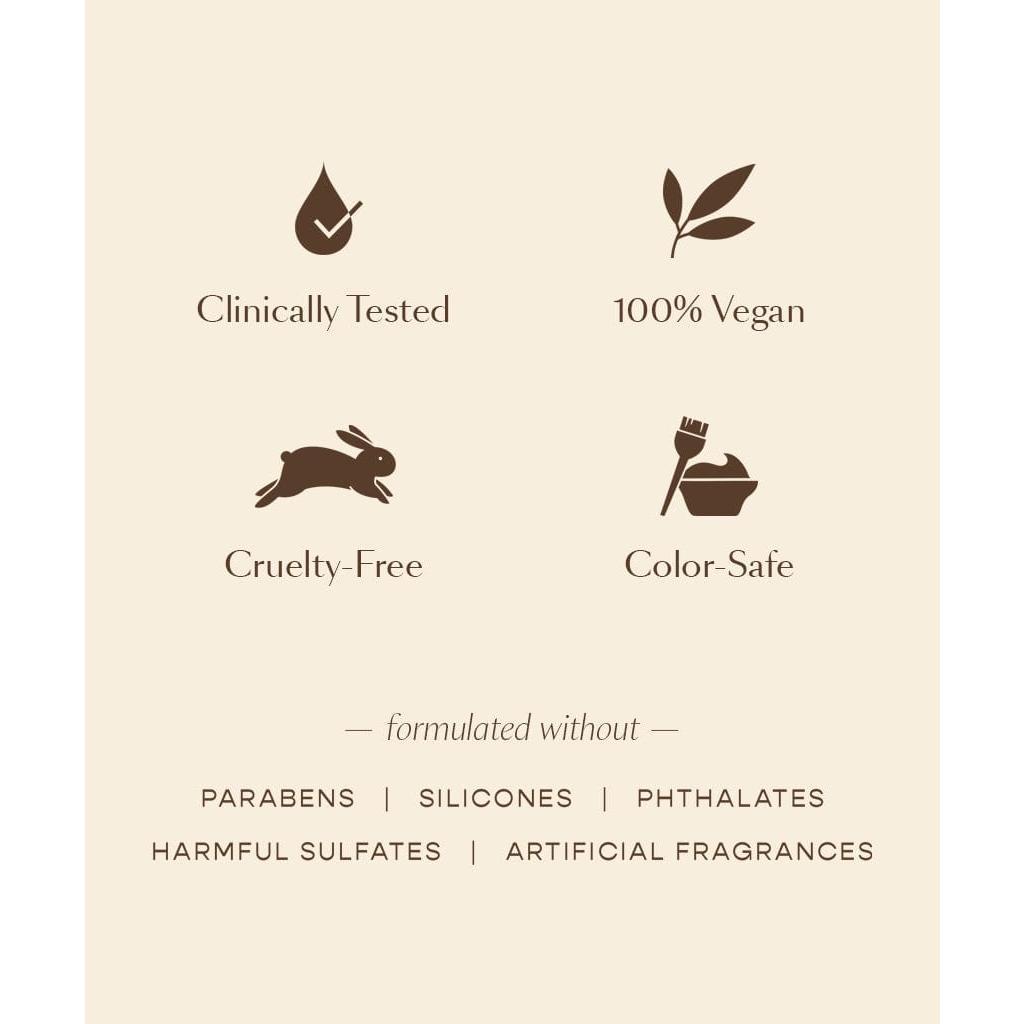 Vegamour UPLIFT Volumizing Styling Foam | Plant-Based, Weightless Foam for Long-Lasting Volume, Controls Humidity & Frizz, Heat Protects, Ideal for Thin/Fine Hair