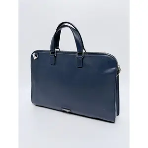 Pre-owned PRADA Leather Professional & Technology Bags Saffiano Briefcase / Document Case Top Handle PR43FEI