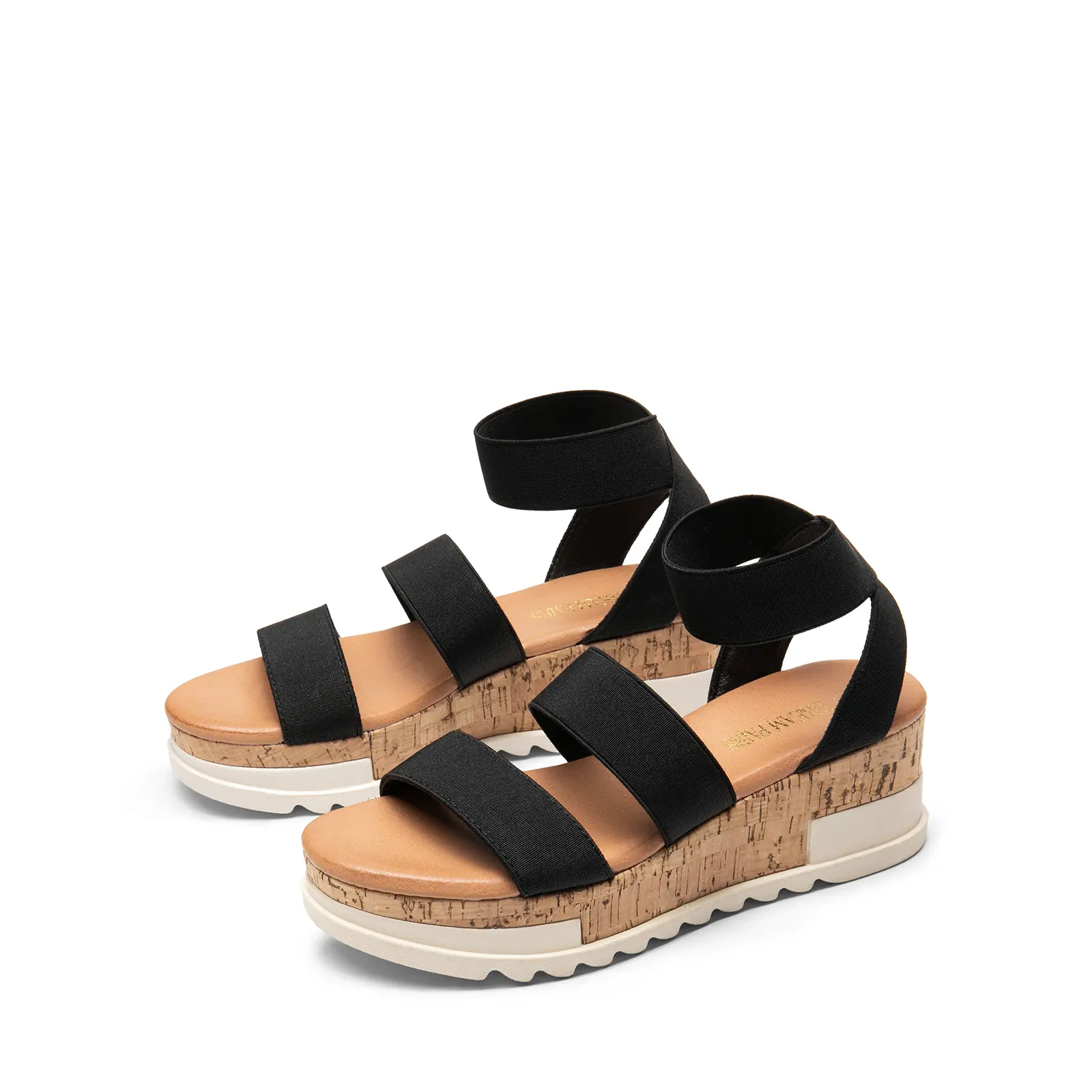 DREAM PAIRS Women's Denim Platform Wedge Heels Sandals - Ankle Strap Footwear for Casual Summer Walking, Platform Sandals, Daily Wear Sandals, Women's Shoes,shoes for back to school,back to school shoes