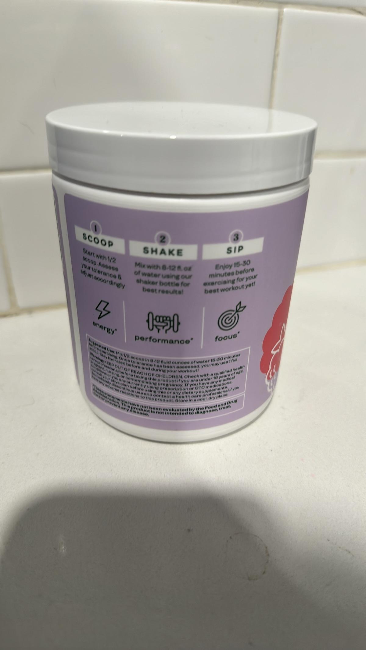 Bloom High Energy Pre-Workout for Fitness and Dietary Supplement