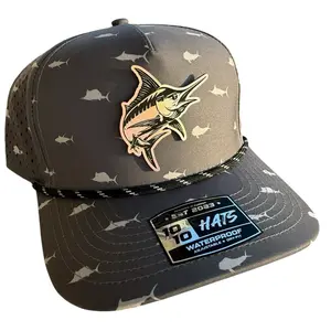 Marlin Performance Fishing Hat – Waterproof Rope Snapback