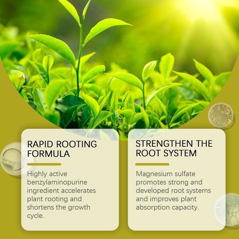 MoonSpry Green Plant Root Solution Horticultural Flower Plant Roots Absorb Growth Nitrogen And Potassium Fertilizer Nutrient Solution