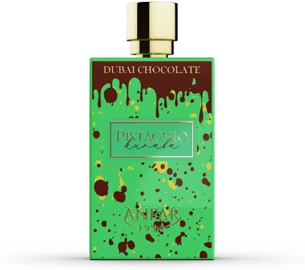 Dubai Chocolate Pistachio Kunafa Extrait de Parfum 2.7 OZ Unisex by Anfar 1950