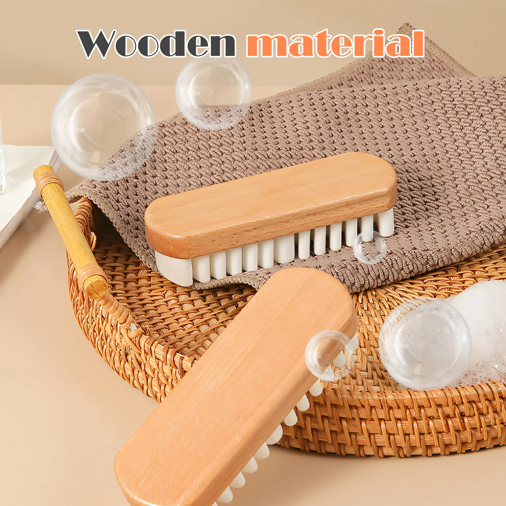 1 Count Suede Shoe Brush, Versatile Cleaning Tool for Footwear and Accessories, Removes Dirt from Boots Sneakers and Furniture, Wooden Handle Design