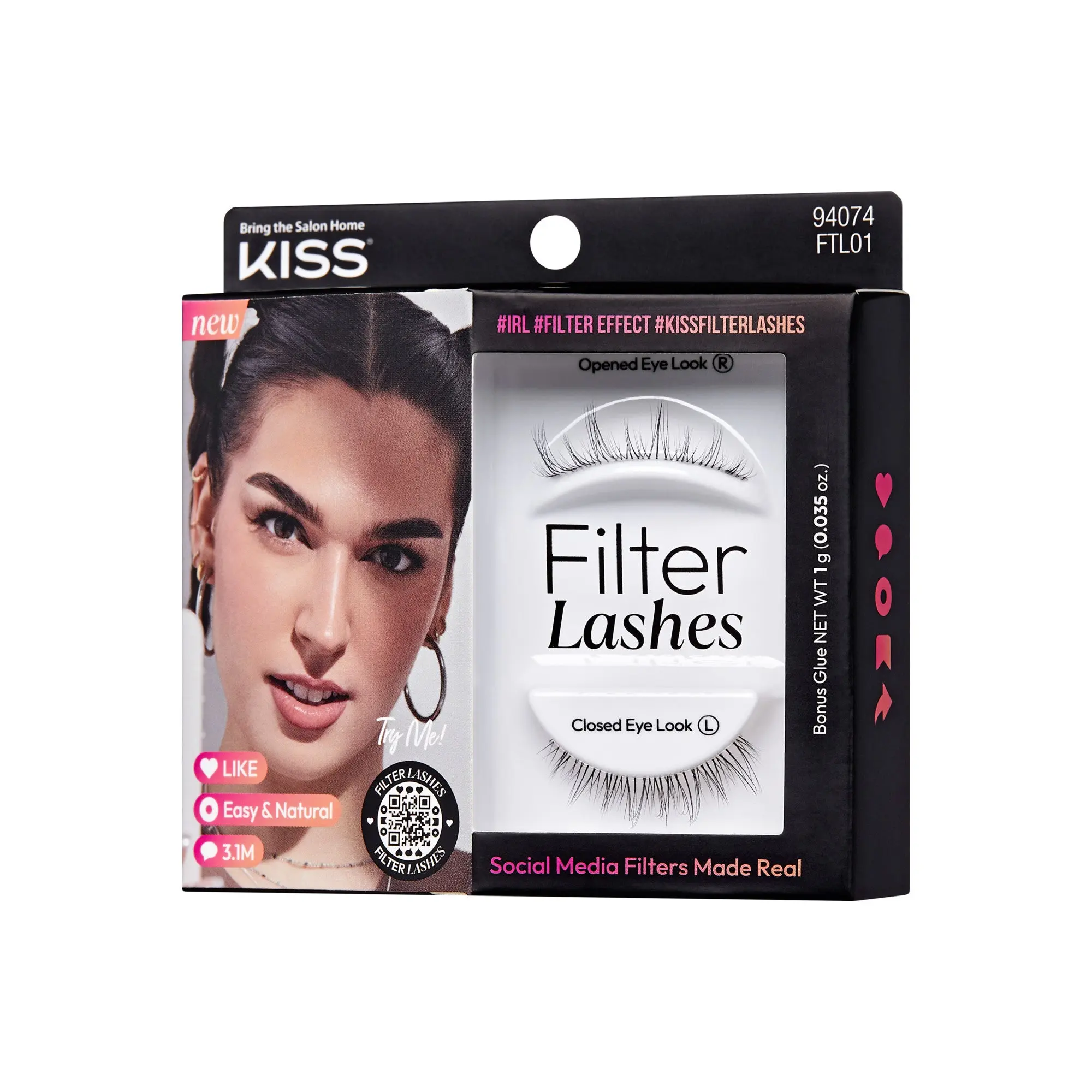 Kiss Filter Lashes – The Glow Up Filter