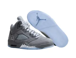 Air Jordan 5 Retro / White-Wolf Grey