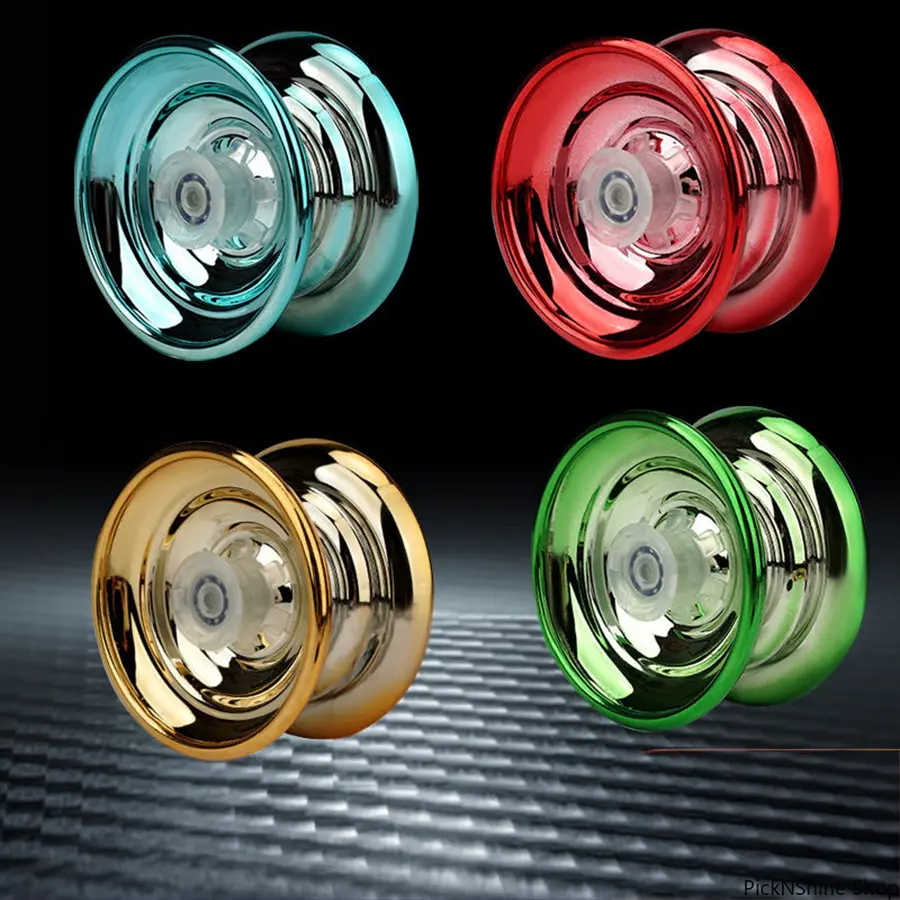Professional Aluminum Metal Yoyo Ball for Kids Beginners, Competitive Yoyo Toy, Classic Bearing Yoyo with Complete Accessories for Adults and Children