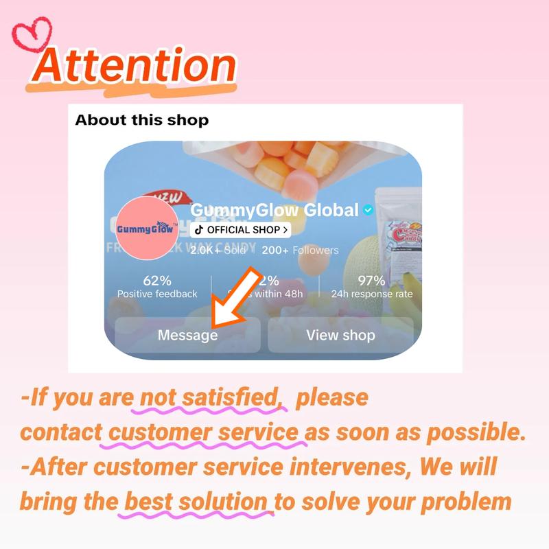 【Updated Version】GummyGlow Wax Bottle Candy 12 oz coconut Bag - Variety Flavor Fruit Jelly Filled（Blue Raspberry，Green Apple，Pineapple，Orange，Strawberry）- Fun Shapes & Edible Wax Sweet Snack for Parties Bonbon Sweet Fruit Bite.viral candy