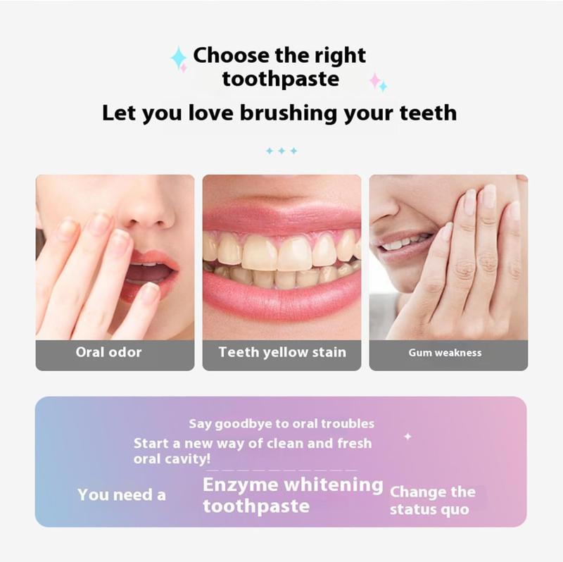 Probiotic Whitening Toothpaste, Utogur Toothpaste, Niacinamide Whitening Toothpastes, Effectively Whitens Teeth, Natural Gentle Remove Tooth Stains (3)