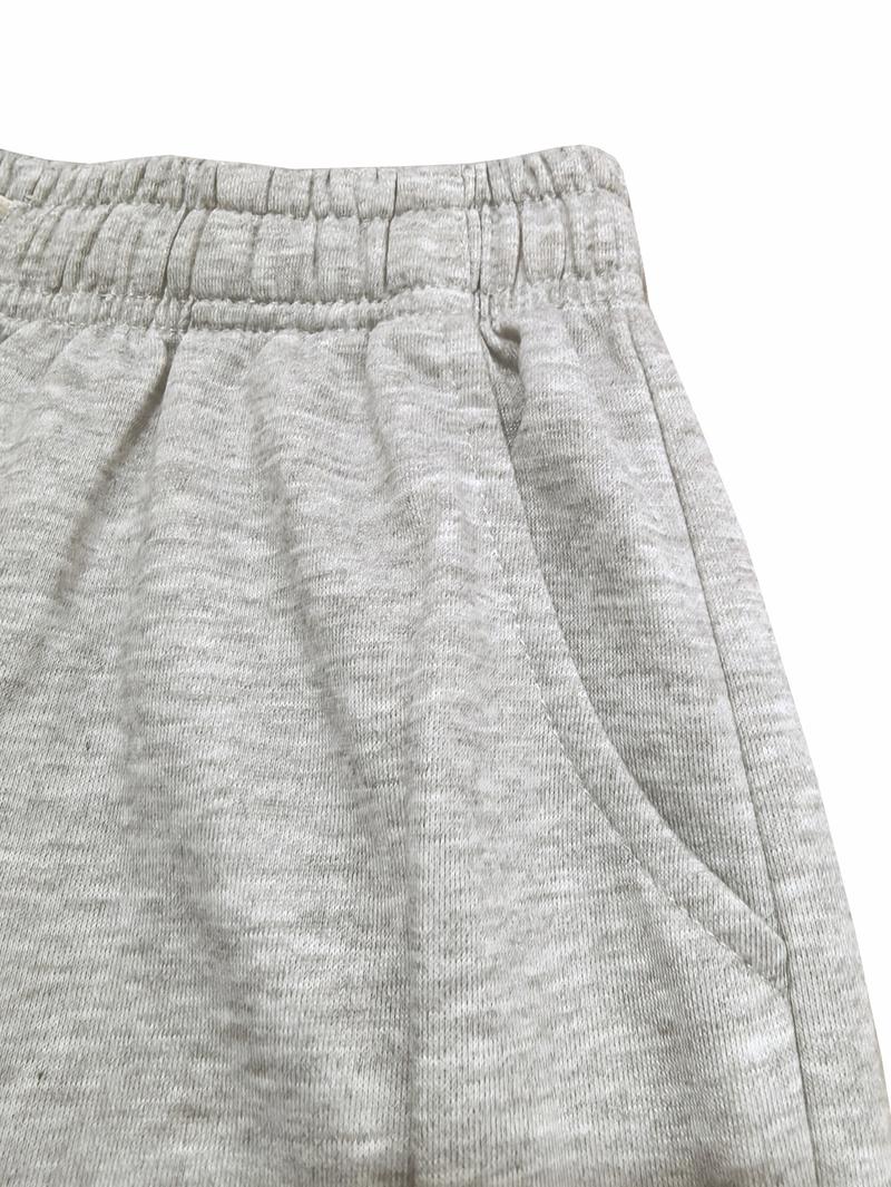 Men's Regular Fit Solid Drawstring Waist Sweatpants, Casual Pocket Design Pants for Fall & Winter, Men's Trousers for Daily Wear, Athleisure Pants