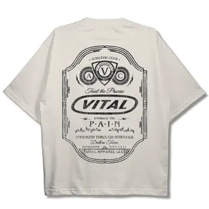 Oversized Pump Cover T-Shirt - Vital Journey T