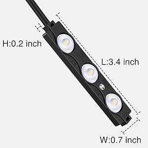Nilight - TR-08 8PCS 24LED Rock Light for Cargo Truck Pickup Bed Off Road Under Car Side Marker LED Rock Lighting Kit w/Switch White Lightbar